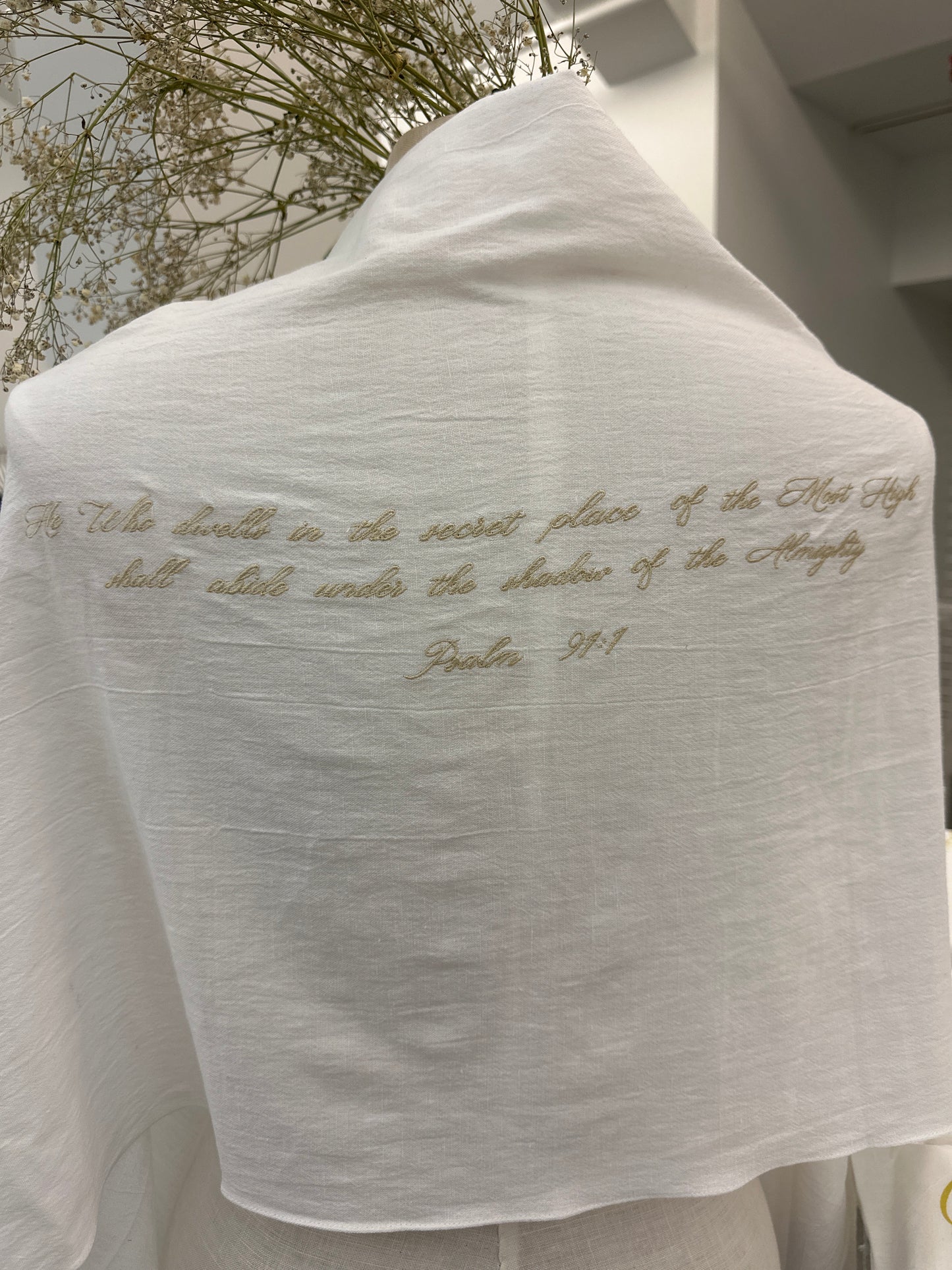 Psalm 91 Prayer Shawl