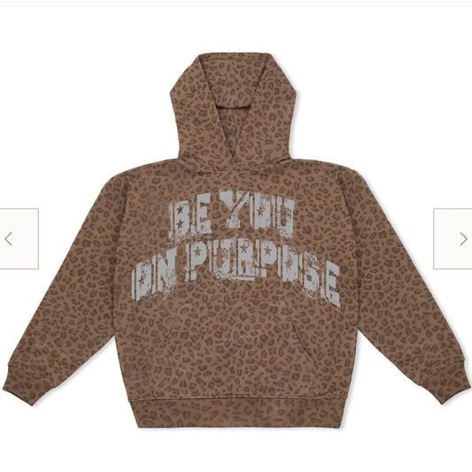 BYOP Leopard Hoodie