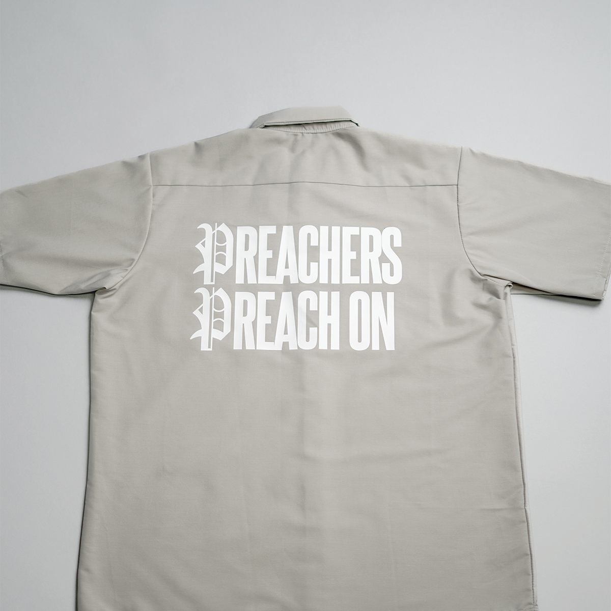 Preachers Preach On Button Down